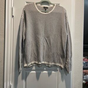 Eileen Fisher Women's Striped Crewneck Sweater